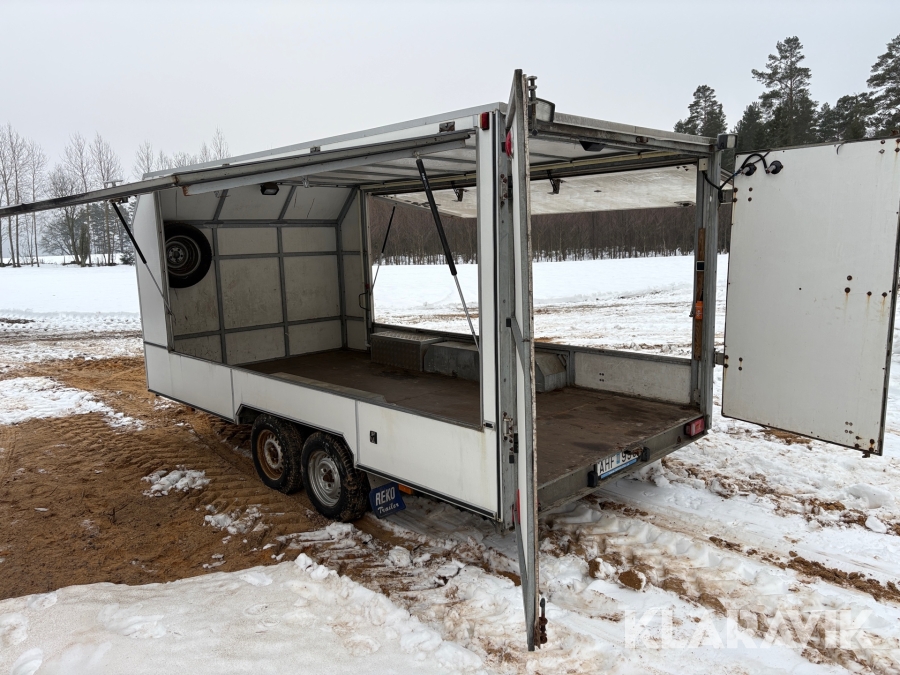 Personbilssläp Rekotrailer TS3500BX höj/sänkbart