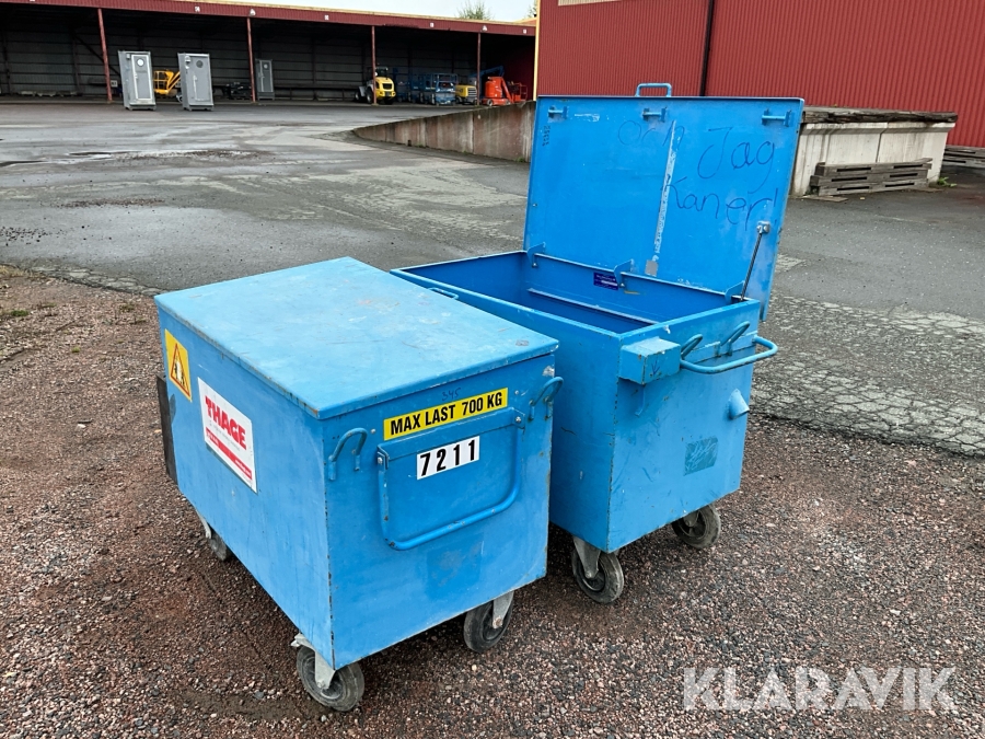 Verktygsvagn 2st Stilo