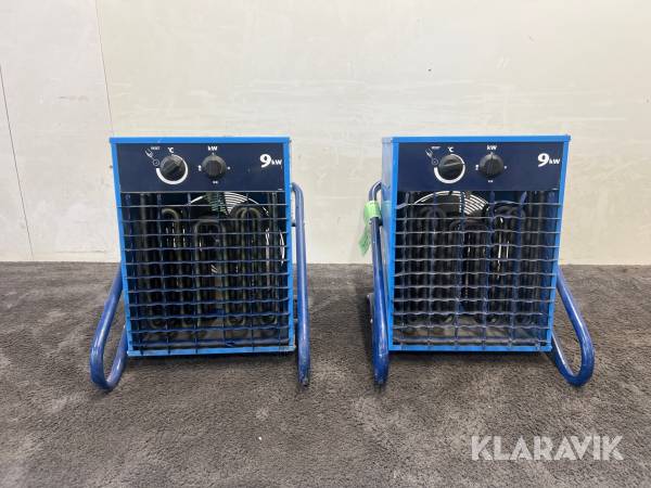 Varmluftsfläktar El-Björn VF 9B