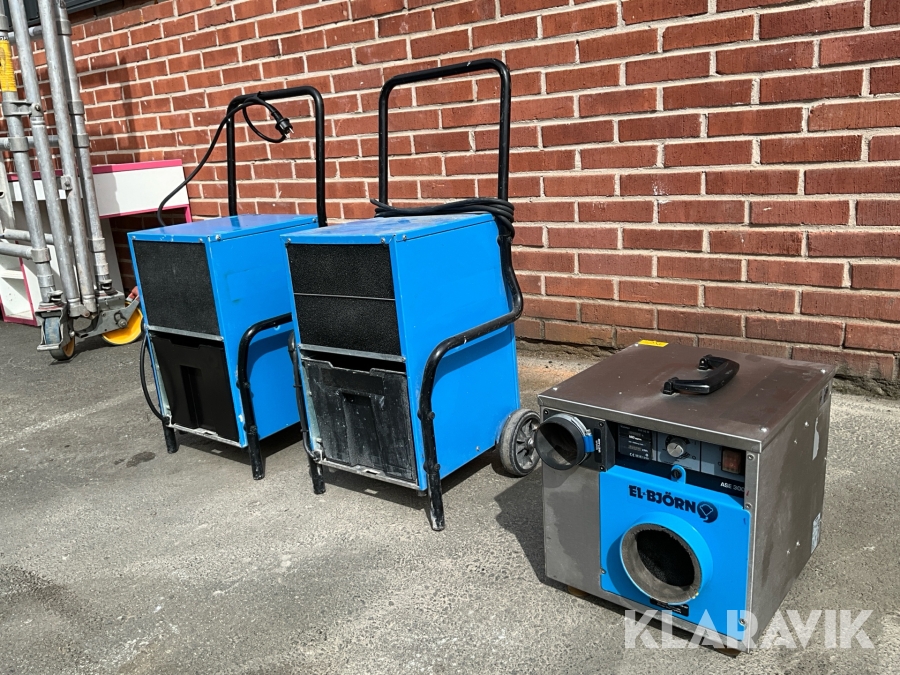 Avfuktare El-Björn AD620E, ASE 300 3st
