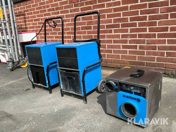 Avfuktare El-Björn AD620E, ASE 300 3st