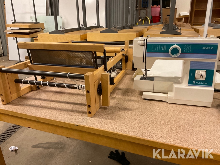 Vävstol och symaskin Huskystar Model 55