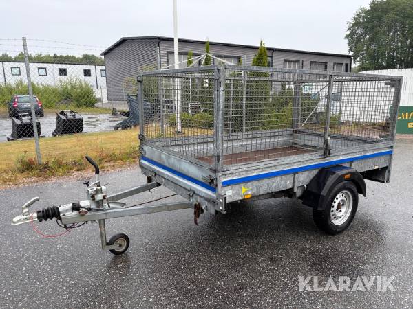 Personbilssläp med nätgrindsats Thule Tgab R0900