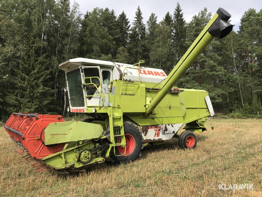 Klaravik Auktioner | Skördetröska Claas Dominator 76 13fot
