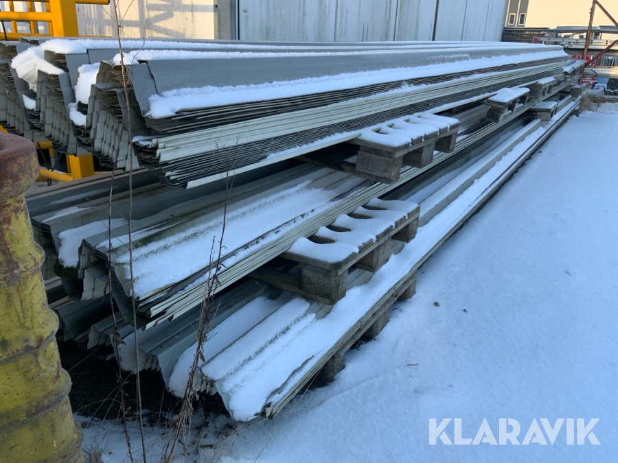 Självbärande högprofilerad takplåt 400m2