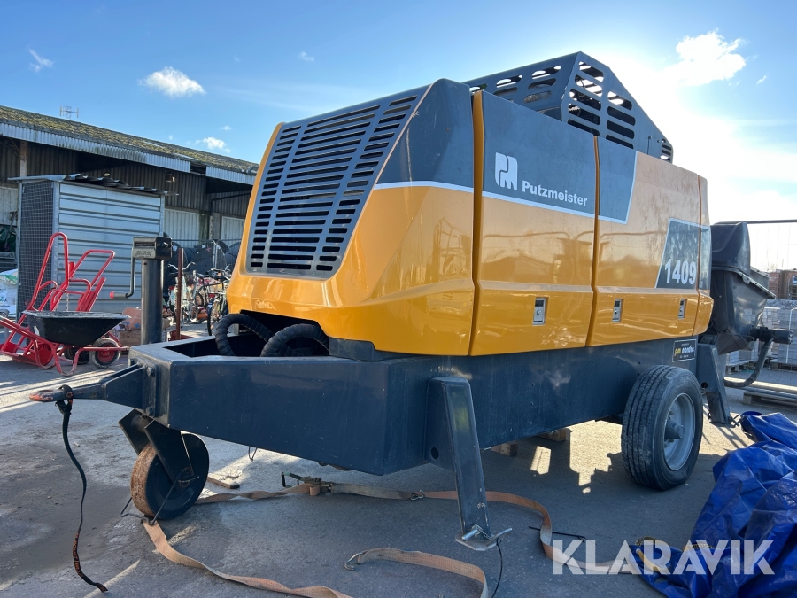 Betongpump Putzmeister BSA 1409 D5 stationär