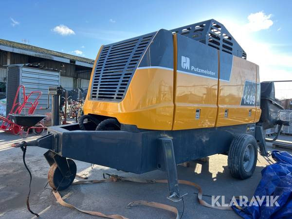 Betongpump Putzmeister BSA 1409 D5 stationär