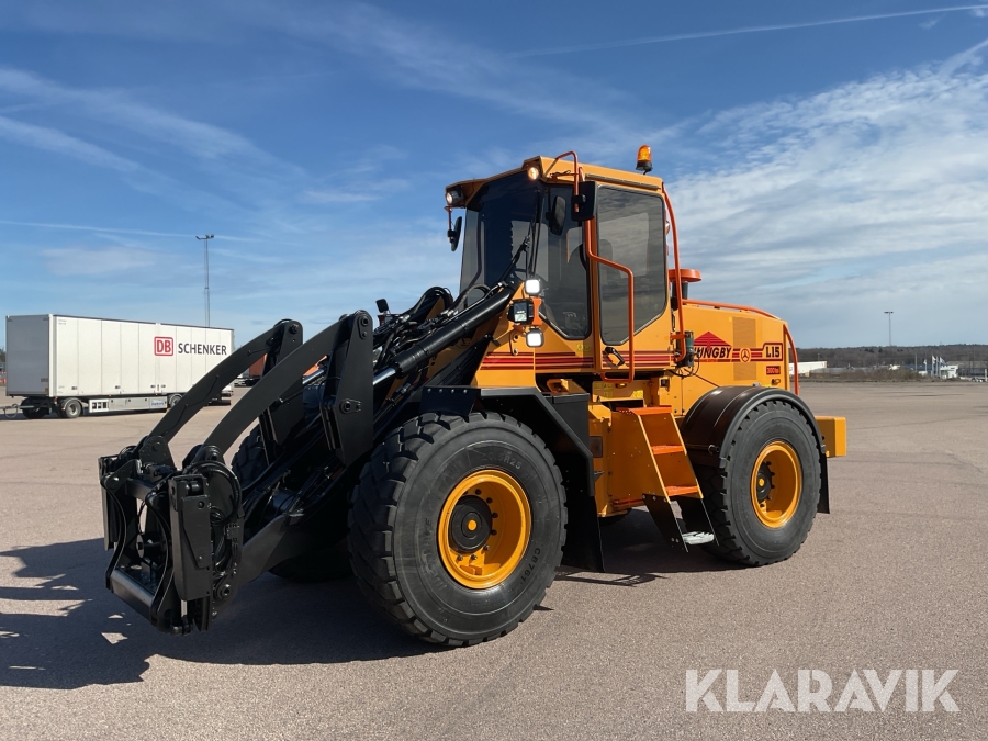 Hjullastare Ljungby Maskin L15 50km/h 278hk Lock up och skevningsfäste