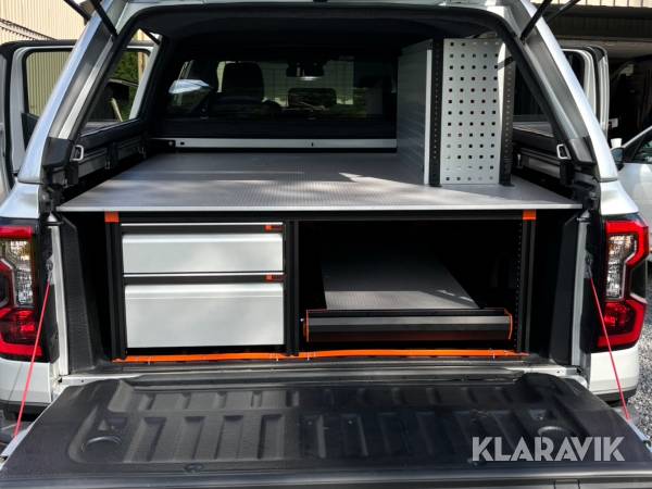 Dubbelgolv med draglåda till Ford Ranger