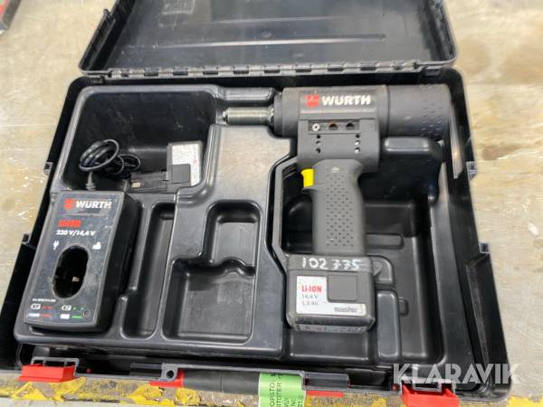 Popnitpistol Batteri Wurth Ang 14