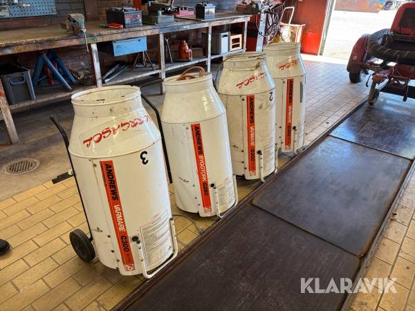 Gasolbrännare Andrews G300 och G260