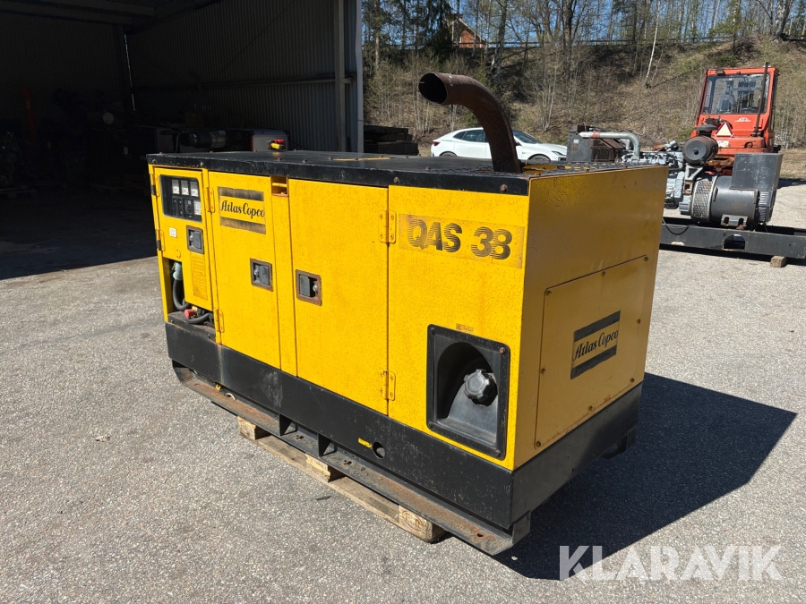 Elverk Atlas Copco QAS38