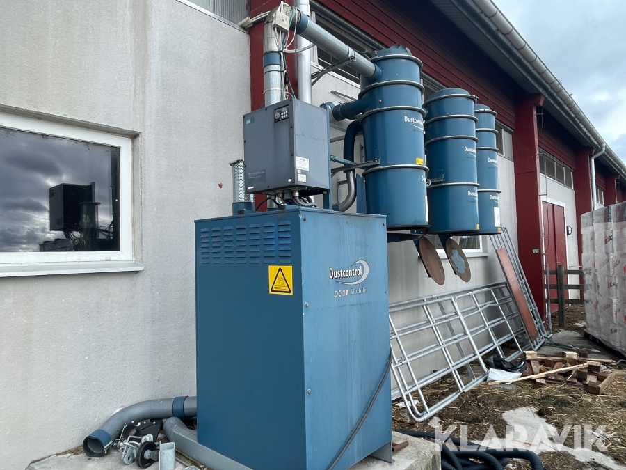 Grovdammsugare Dustcontrol DC 11 - Module, Uppsala, Klaravik