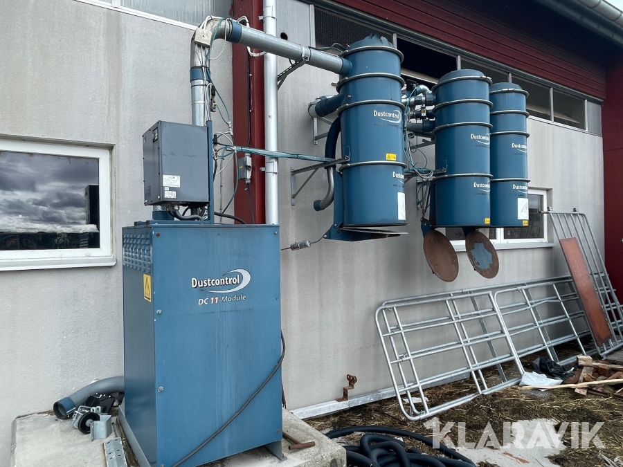 Grovdammsugare Dustcontrol DC 11 - Module, Uppsala, Klaravik