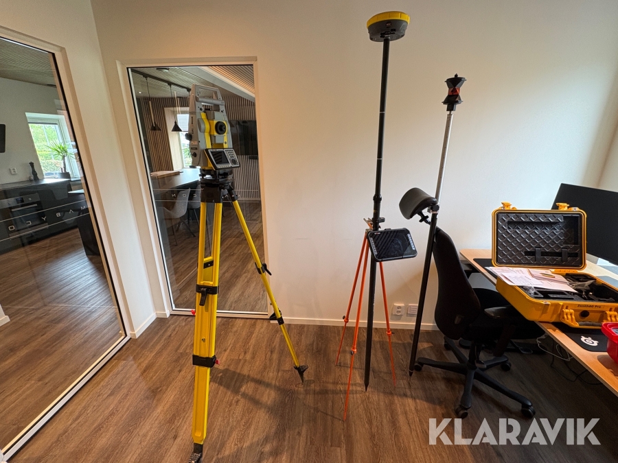 Mätinstrument ZOOM 90 TPS med GPS Zenith60 komplett med tillbehör