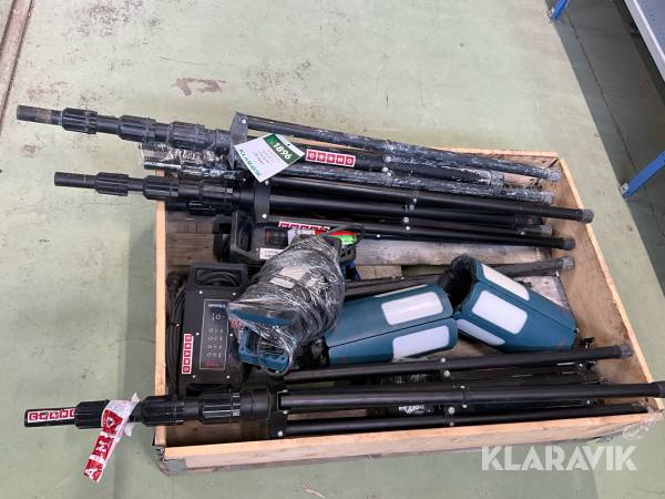 Arbetslampa Mareld Starburst 16000 APP 4M