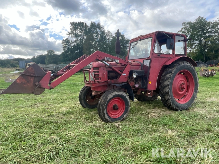 Veterantraktor Volvo BM med lastare