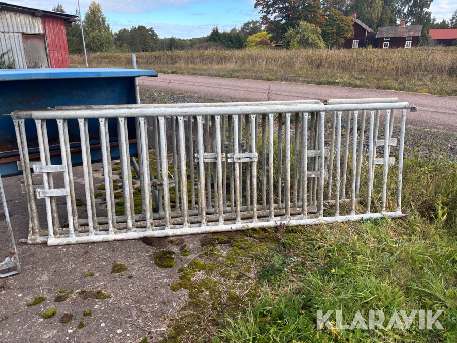 Galvade grindar Hammars öppningsbara 2+2st