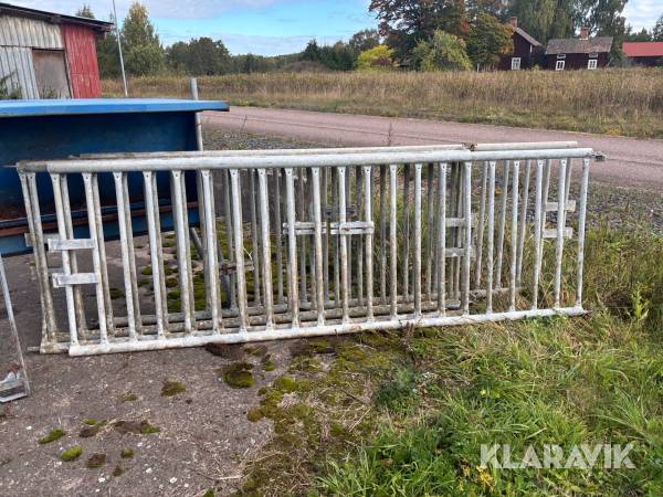 Galvade grindar Hammars öppningsbara 2+2st