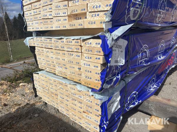 Virkespaket 45x170 4.8 m 201 lmp