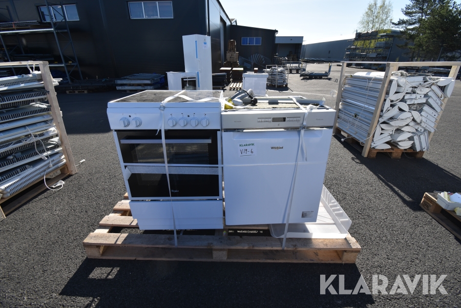 Vitvaror Whirlpool Spis & Diskmaskin 2st