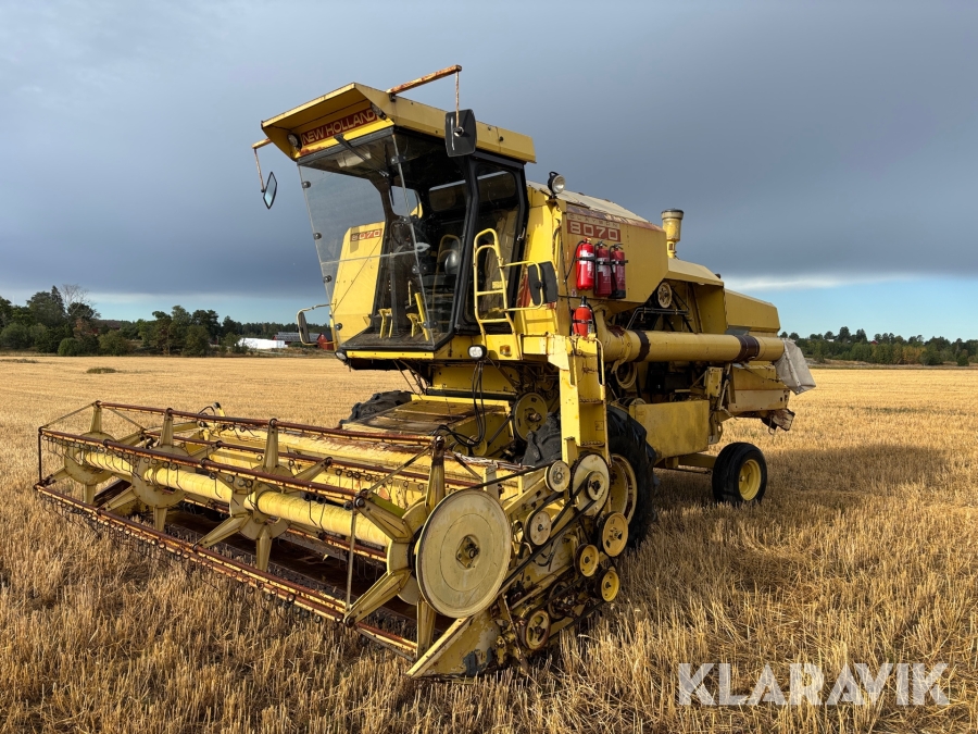 Tröska / skördetröska Clayson 8070 med 17ft skärbord