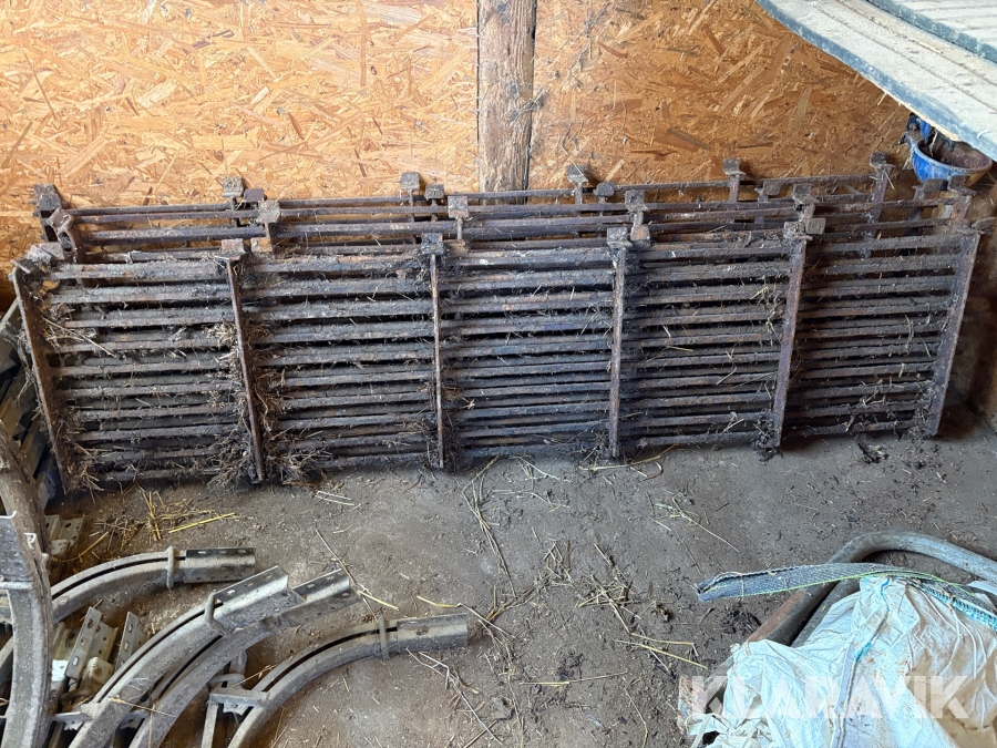 Galler för gödselränna 5st