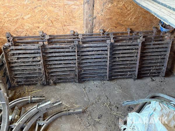 Galler för gödselränna 5st