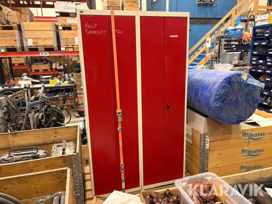 Omklädningsskåp 4 fack AJ Produkter