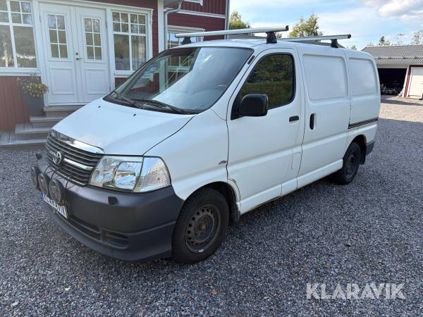 Skåpbil Toyota HiAce