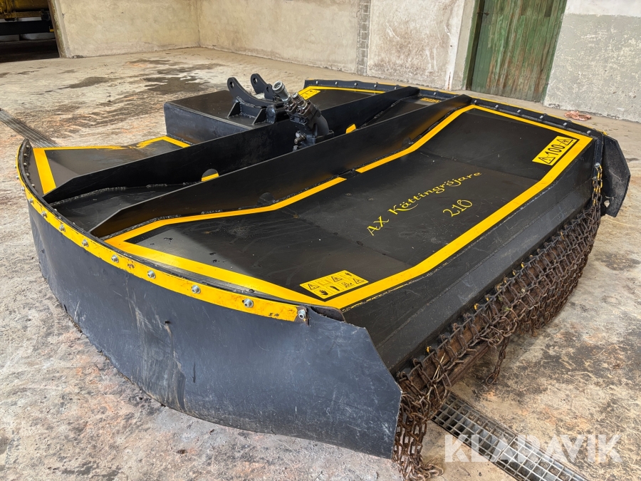 Kättingröjare Hinnagårds Mekaniska AX 210 Svephuvud