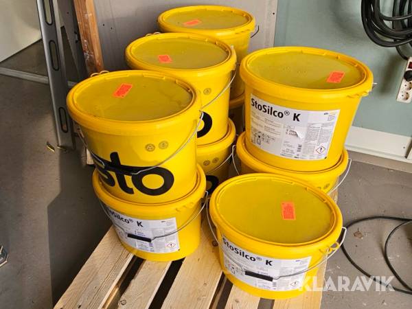 Målarfärg Sto Silco K 3mm S 3502Y 10st hinkar