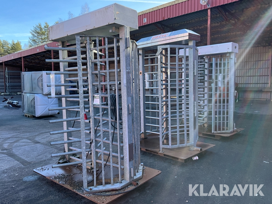 Rotationsgrindar 3st Betafence, BT2F