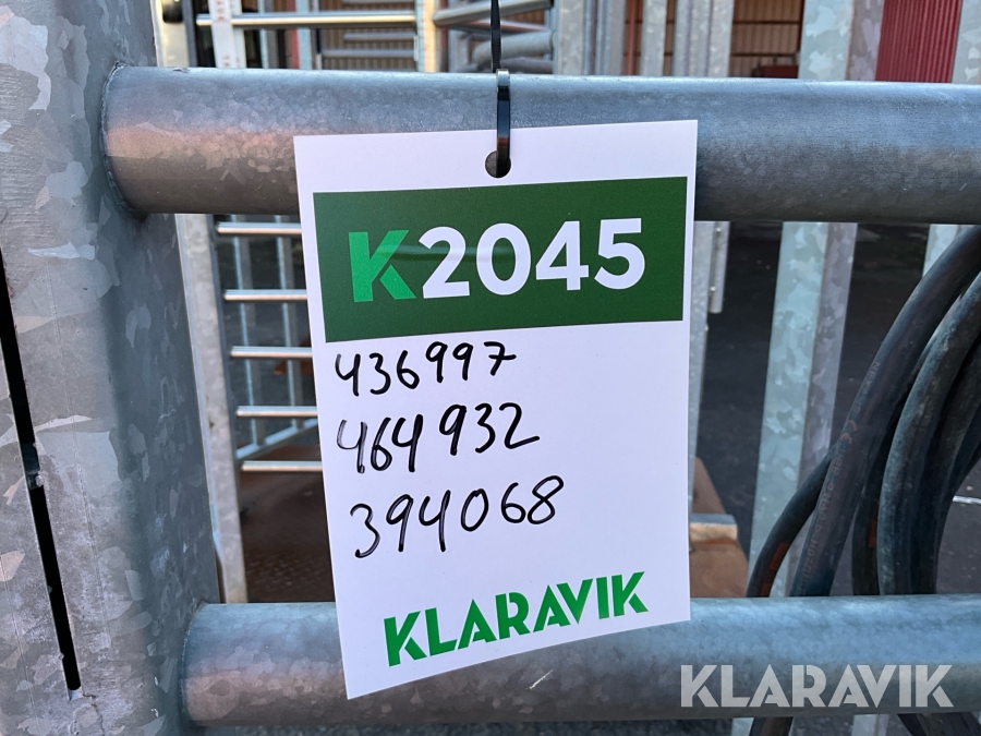 Rotationsgrindar 3st Betafence, BT2F