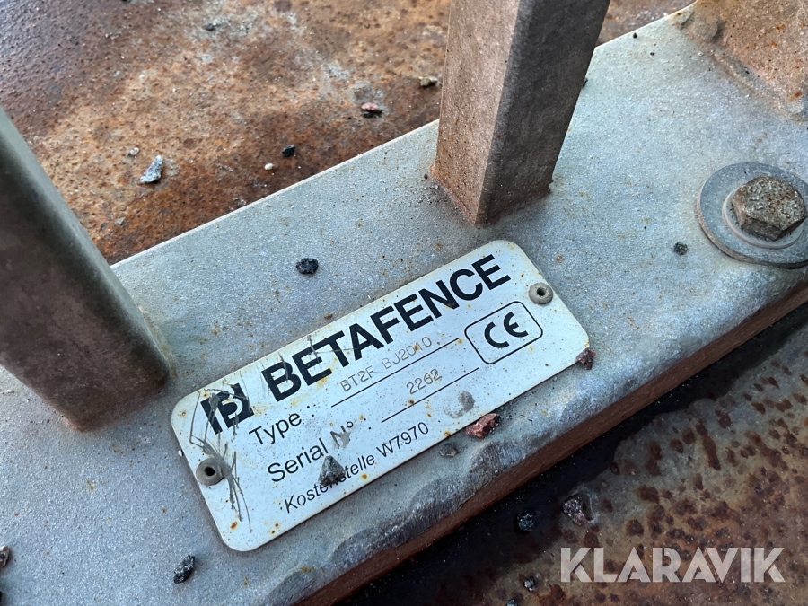 Rotationsgrindar 3st Betafence, BT2F