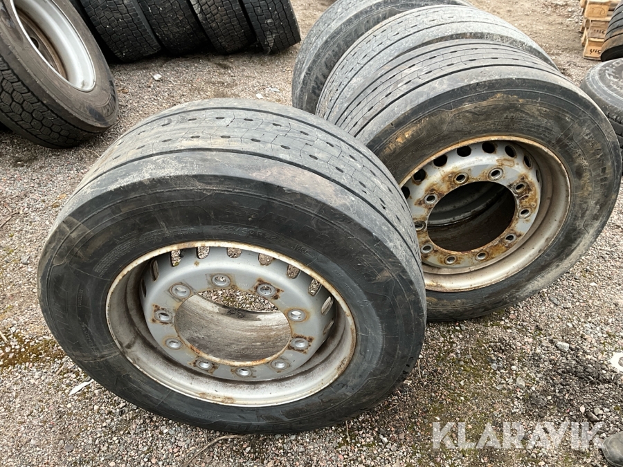 Lastbilsdäck Michelin 355/50-22,5 4st