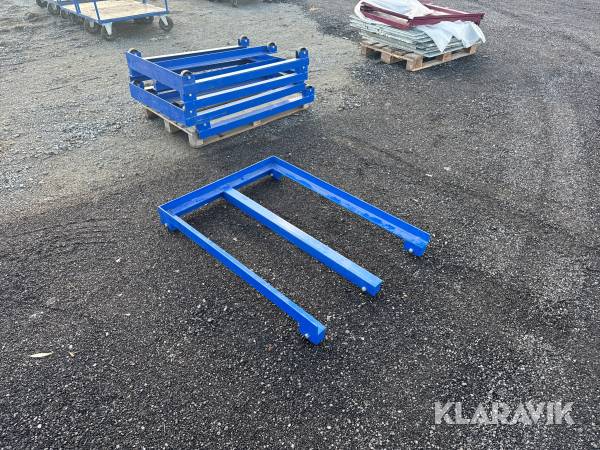 Pallvagn till pallstallage