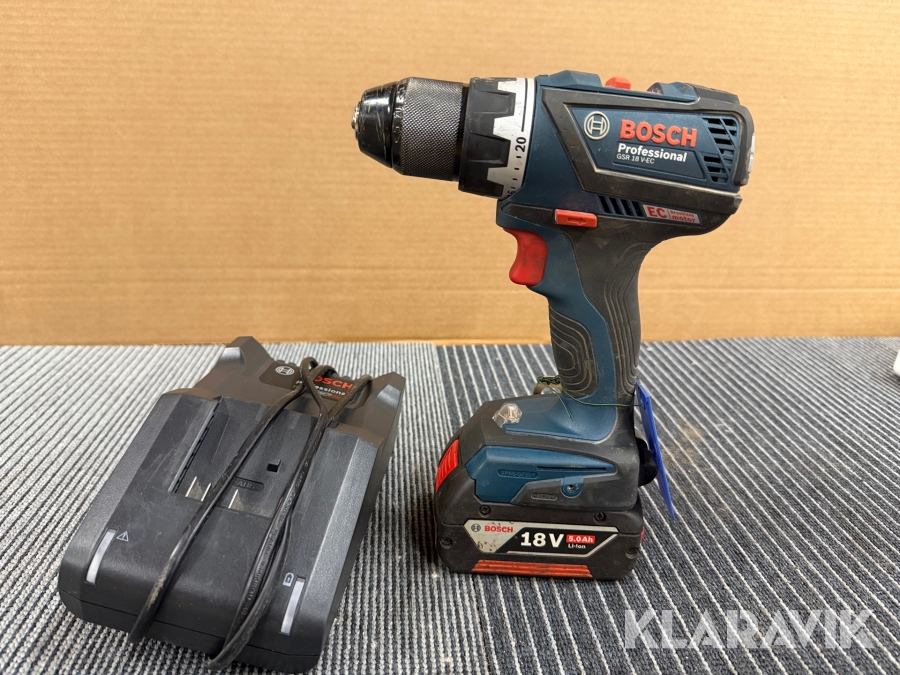 Borrskruvdragare Bosch GSR 18 V-EC