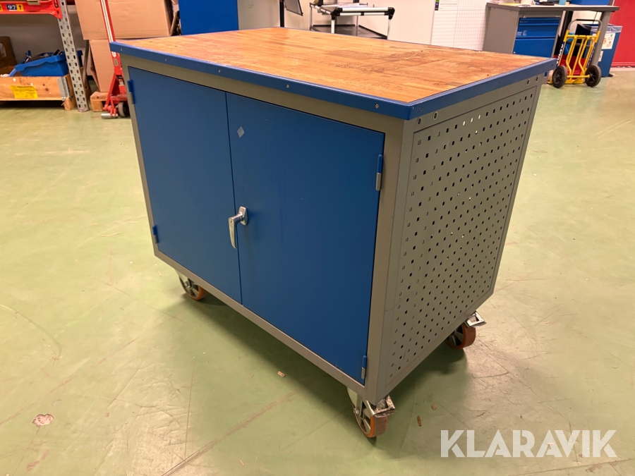 Arbetsbänk Gigant på hjul