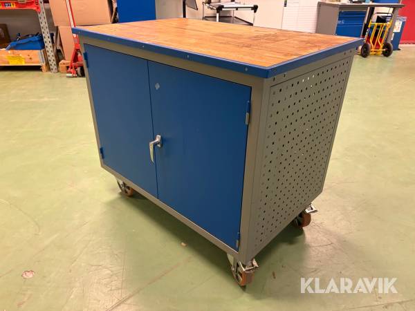 Arbetsbänk Gigant på hjul