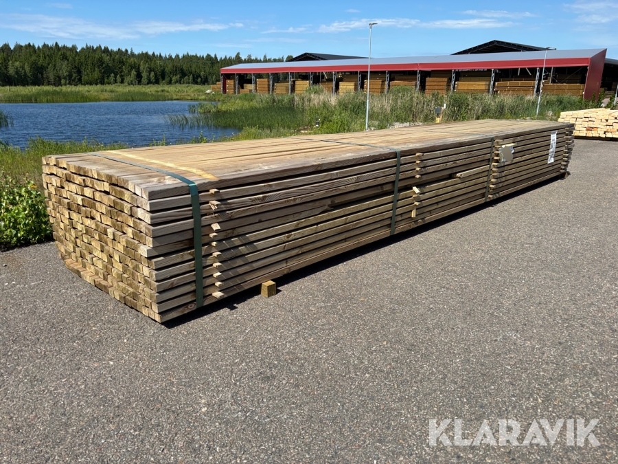 Virkespaket 34x45 hyvlat NTR AB 1325 löpmeter