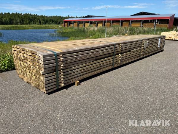 Virkespaket 34x45 hyvlat NTR AB 1325 löpmeter