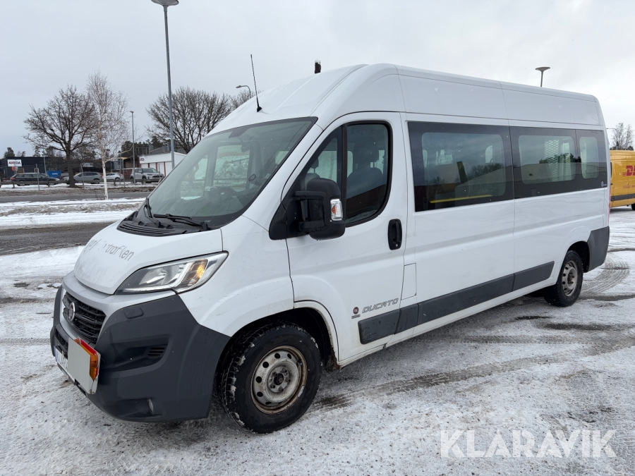 Färdtjänstbuss klass 1 Fiat Ducato Van 35 2.3 Multijet 130 hk med lastramp och luftfjädring