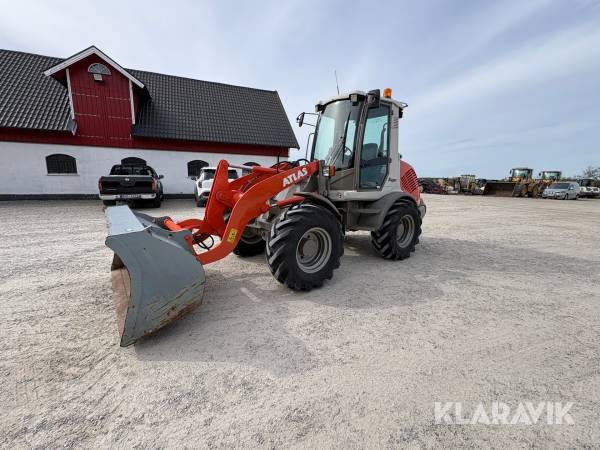 Hjullastare Atlas 65 Super Med tillbehör