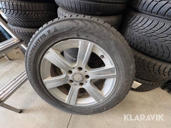 Dubbdäck med Aluminiumfälgar Nokian Hakkapeliitta 7 