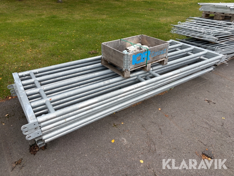 Teleskopgrind 60mm rör Kellfri 6st