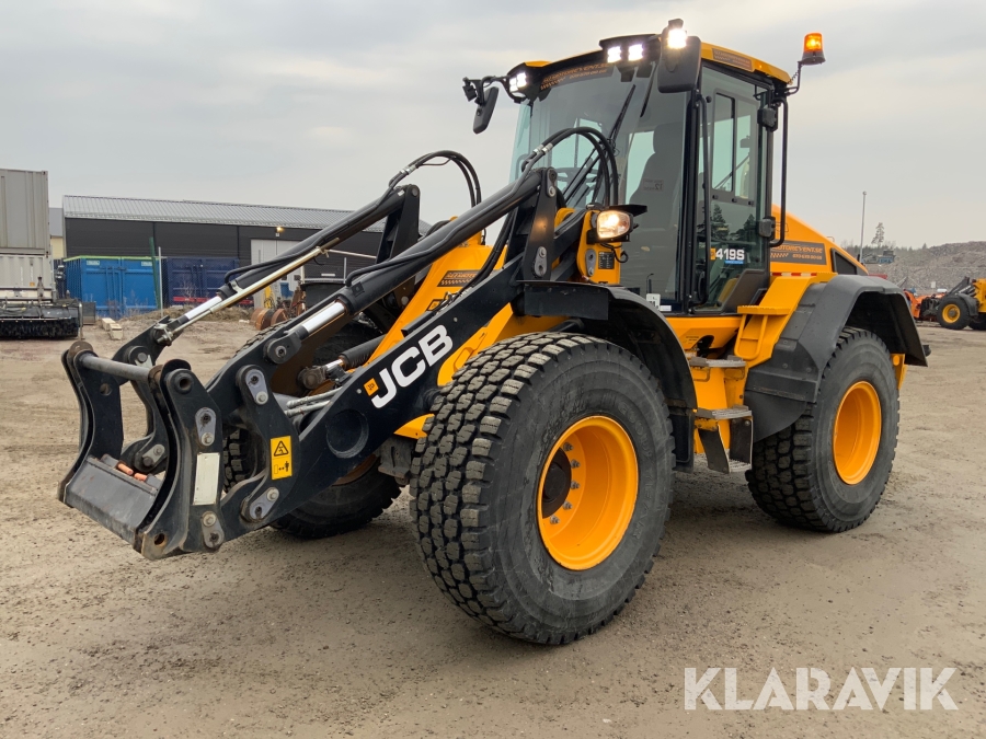 Hjullastare JCB 419s Nordic edition T4F