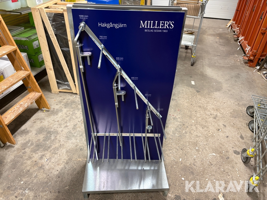 Ställning för hakgångjärn Millers