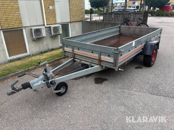 Personbilssläp med tipp Kafo Trailer BD7530OUH
