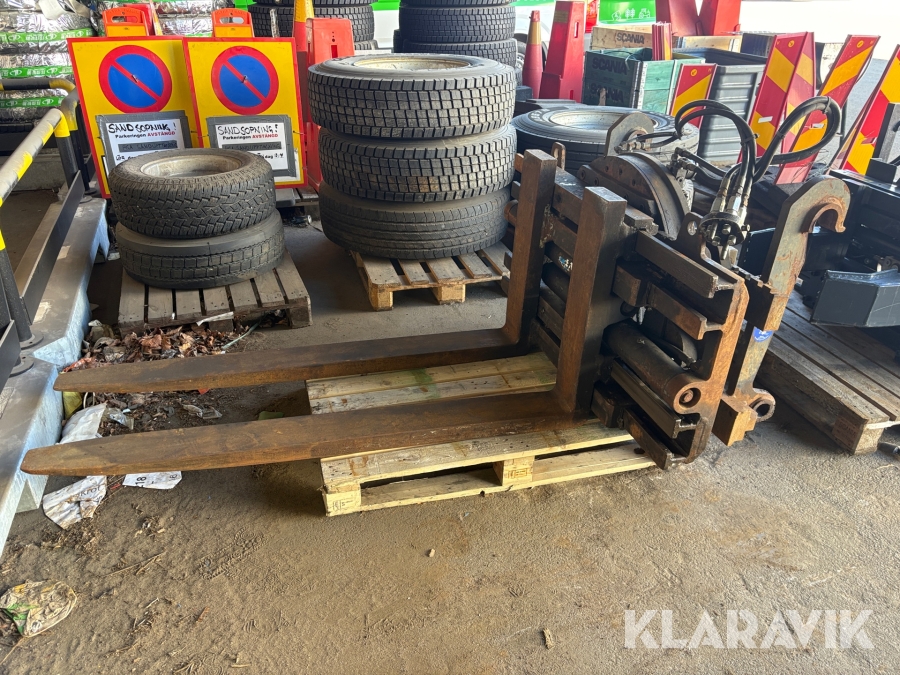 Vridaggregat med gafflar O Bodins Maskin S680/S13660